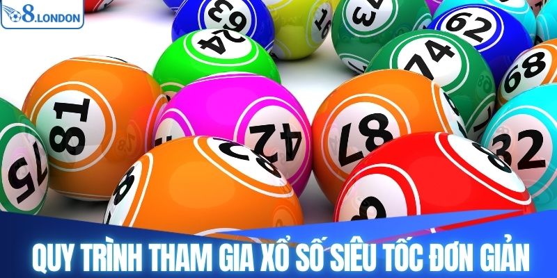 Chi tiết quy trình tham gia xổ số siêu tốc đơn giản