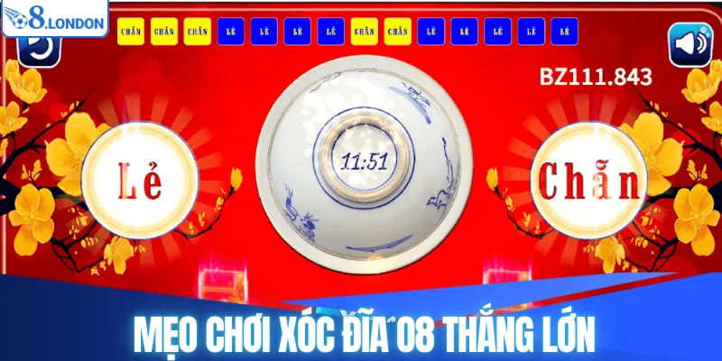 Mẹo chơi xóc đĩa O8 thắng lớn