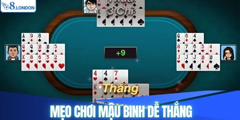 Sử dụng mẹo chơi mậu binh linh hoạt